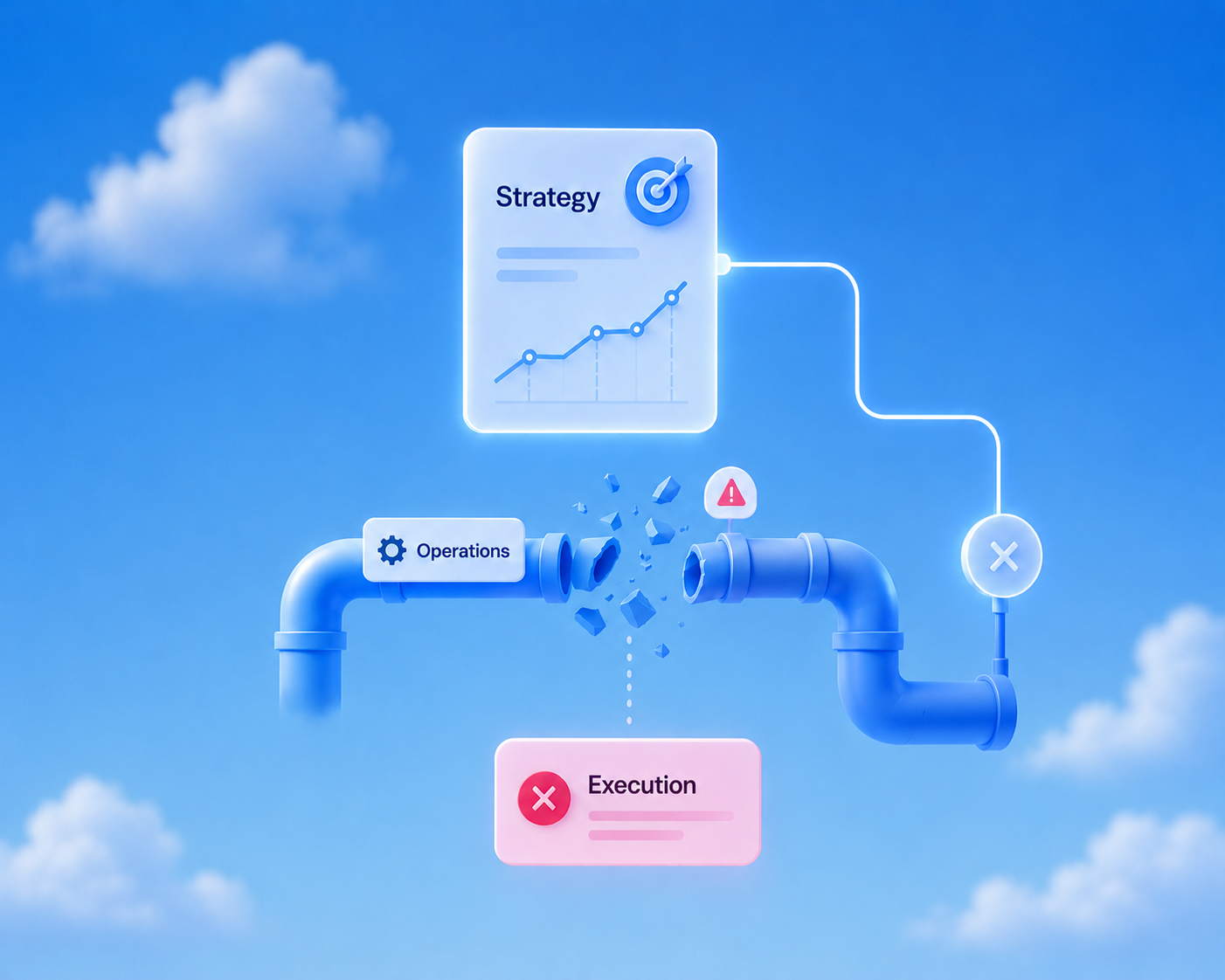 Why good strategies fail when operations cannot support execution